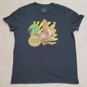 LEE Son Records Memphis Tennessee T-shirt 100% Cotton Unisex Size Large